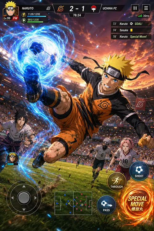 eFootball x naruto